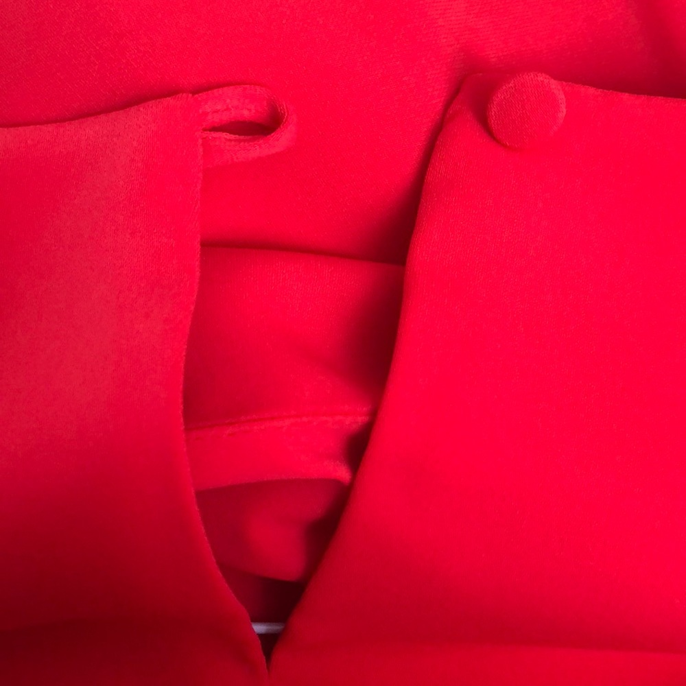 Top Shop Red Blouse ! - Picture 2 of 3